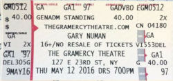 New York Ticket 2016